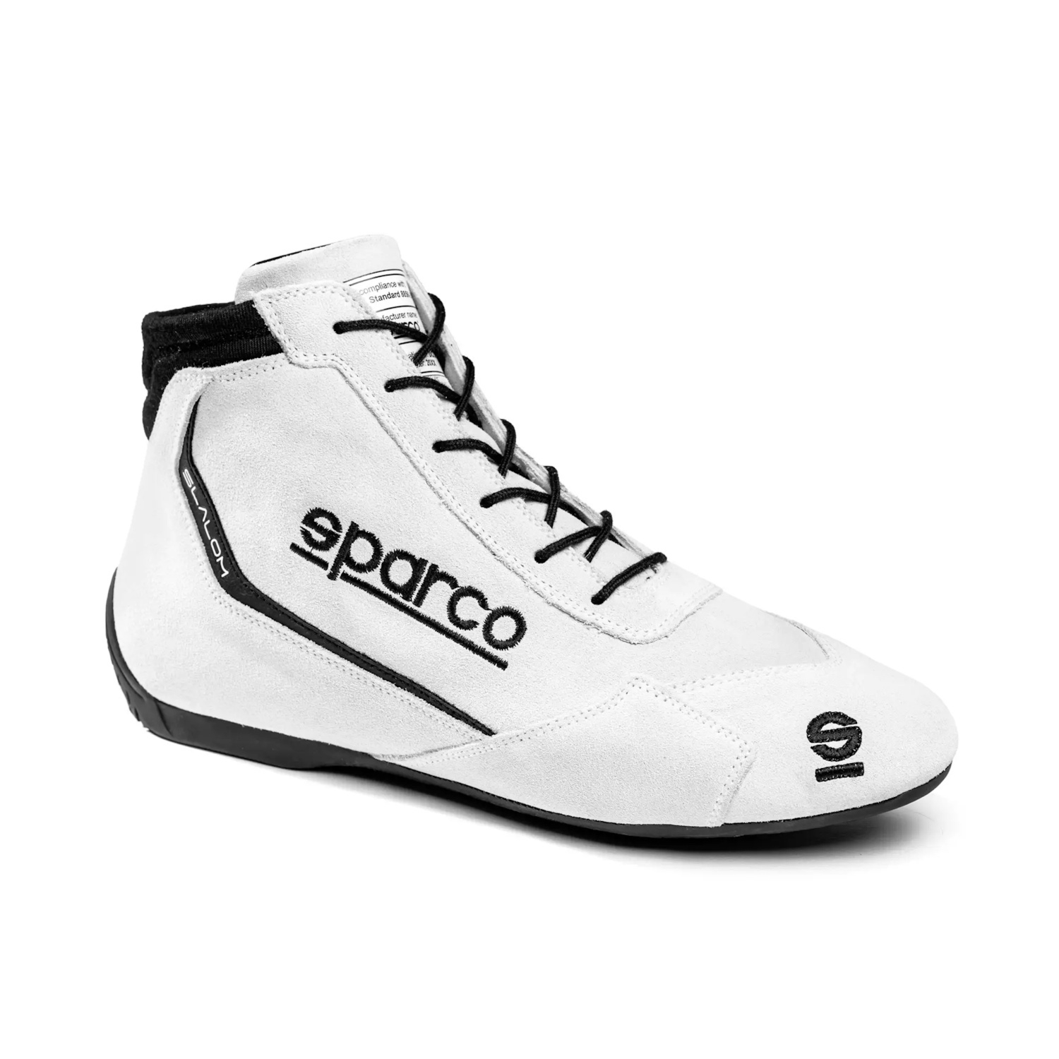 Buty wyścigowe Sparco SLALOM MY22 białe (FIA)