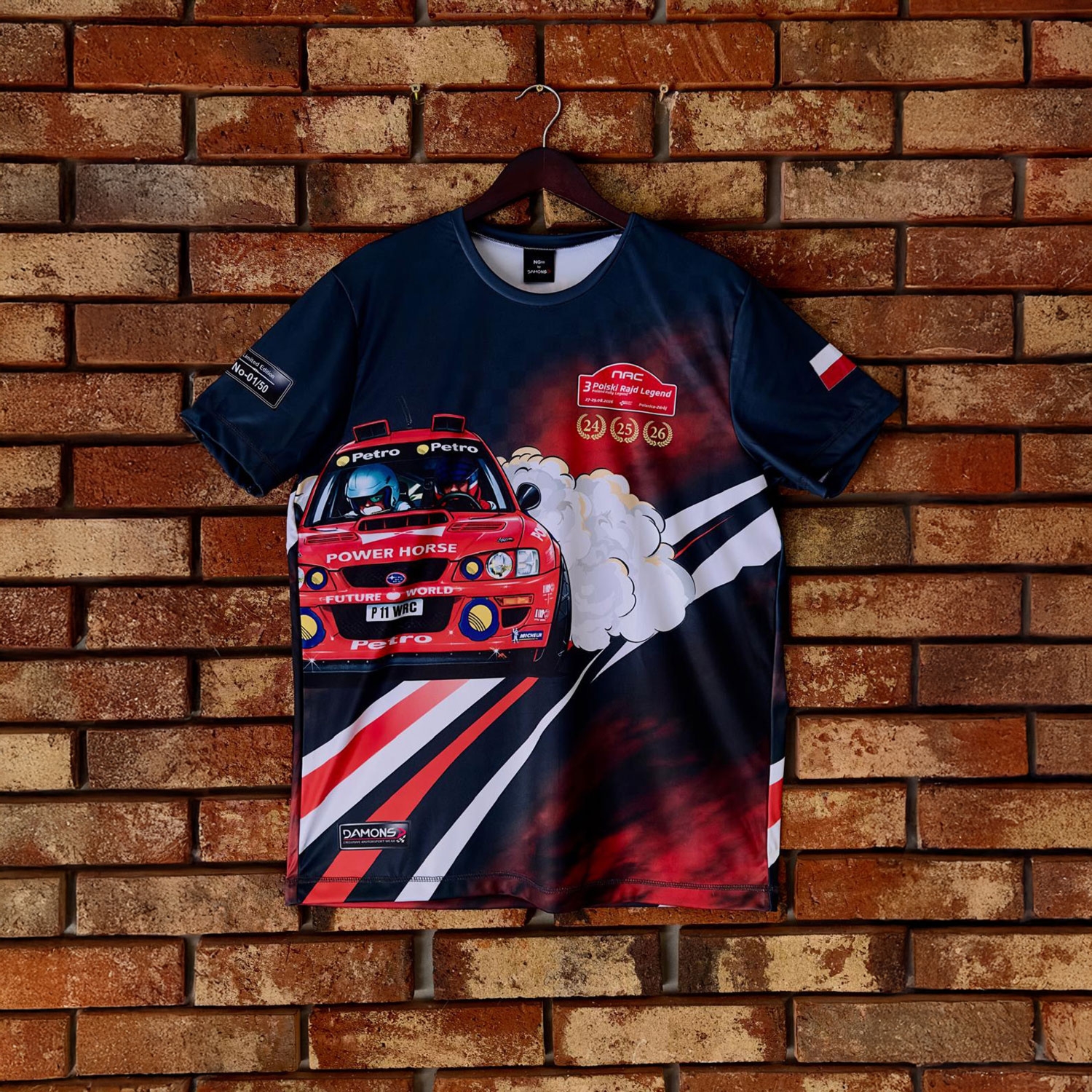 Koszulka t-shirt Kuzi Impreza WRC Cartoon