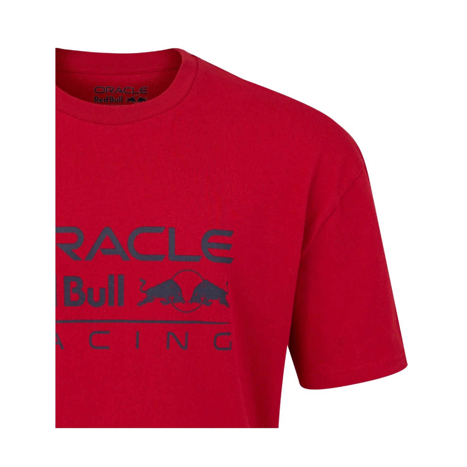 Koszulka T-shirt męska Logo Relaxed czerwona Red Bull Racing 2026