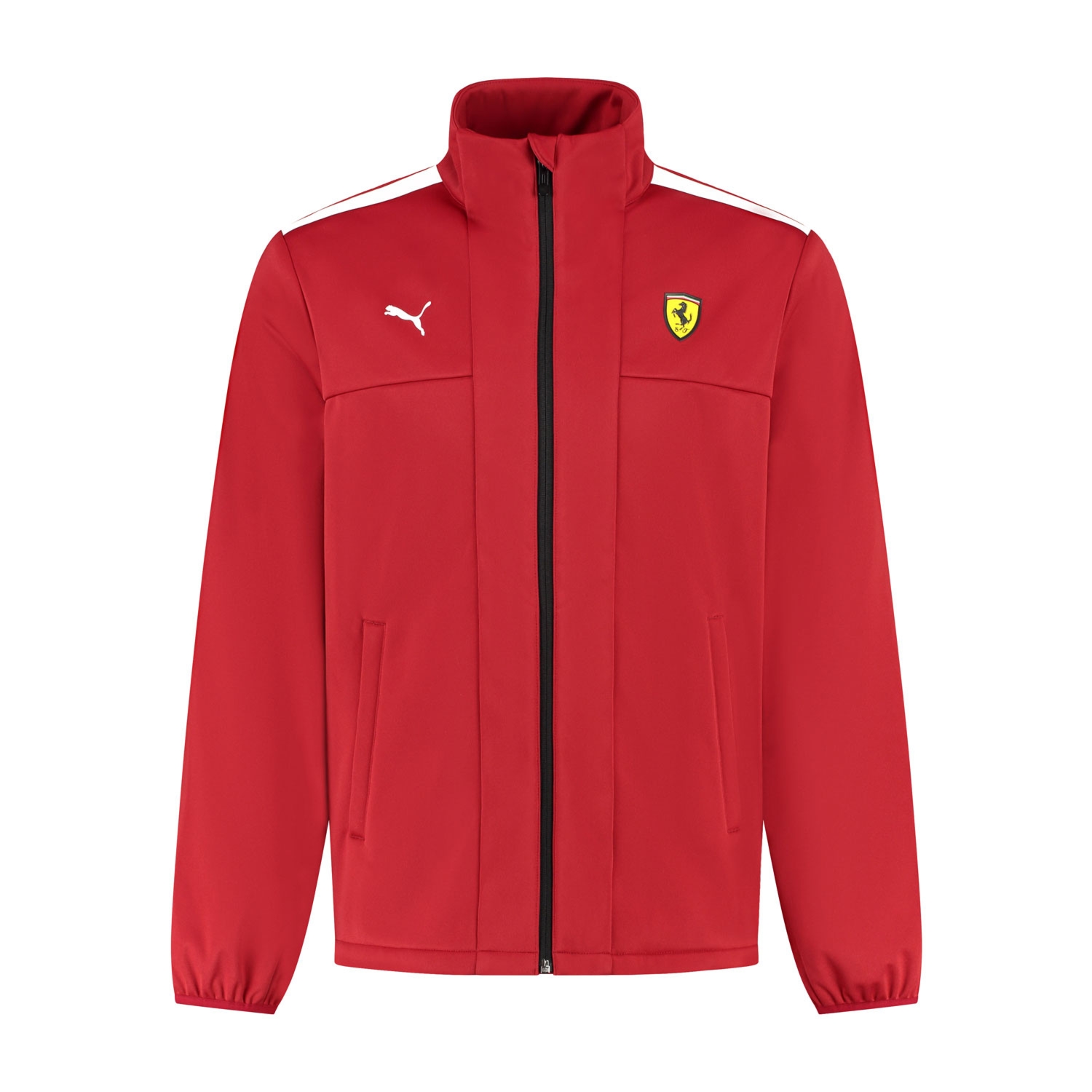 Kurtka męska softshell Logo czerwona Ferrari F1 2025