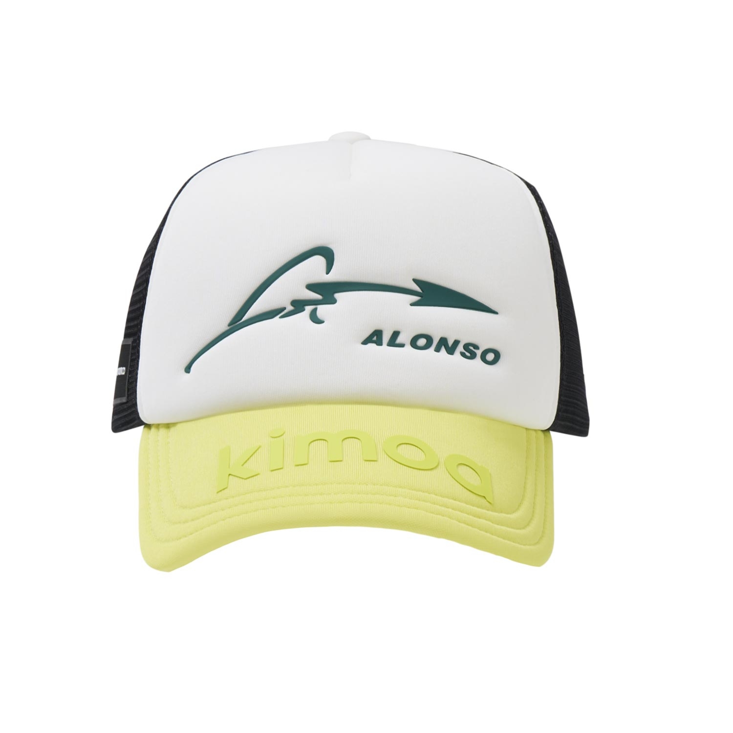 Czapka baseballowa męska Trucker Alonso Kimoa Aston Martin F1 2024