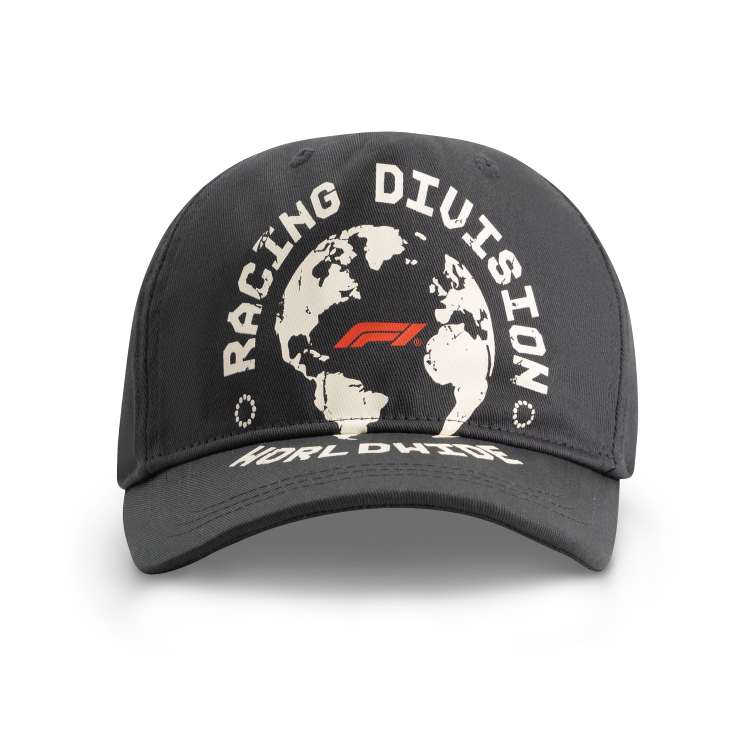 Czapka baseballowa męska RDW Graphic czarna Formuła 1 2026
