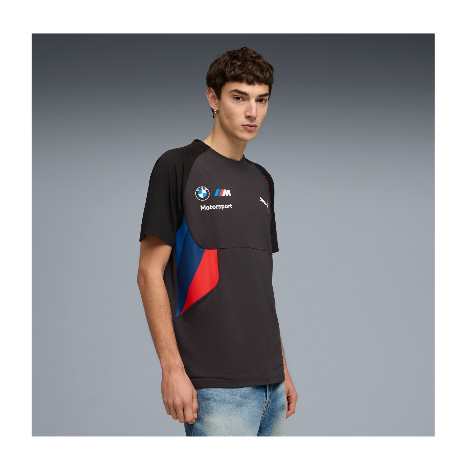 Koszulka t-shirt męska PUMAtech Team BMW Motorsport 2026