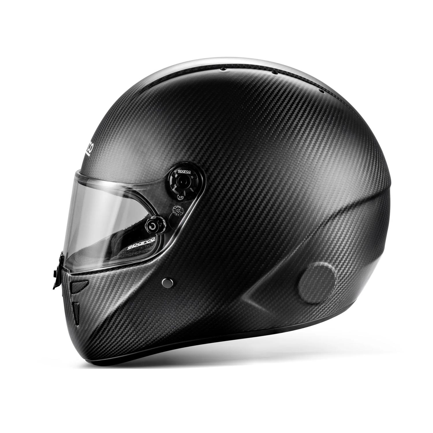 Kask kartingowy Sparco STEALTH KF CARBON 8878-2024 czarny (FIA)