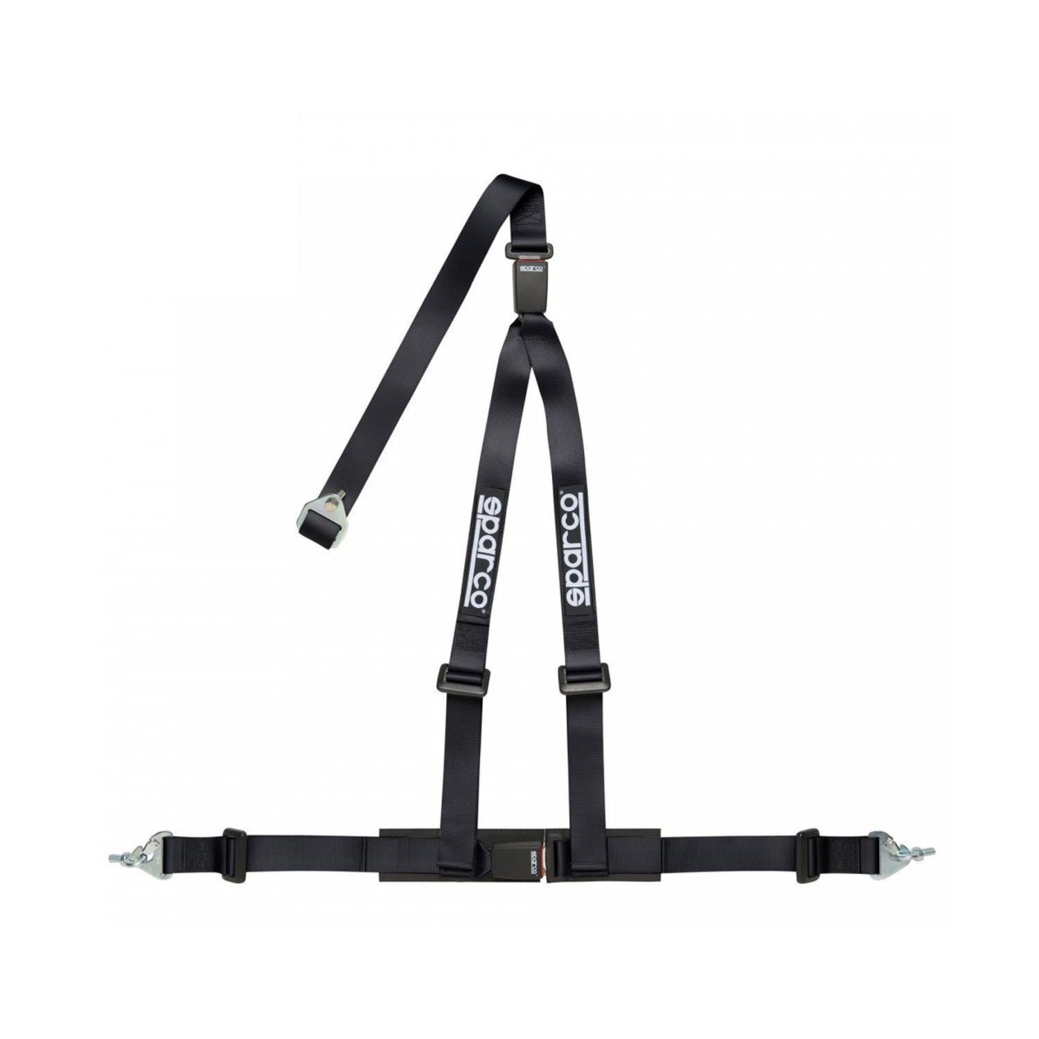 Pasy 3-punktowe Sparco Club H-3M Dual czarne (ECE)