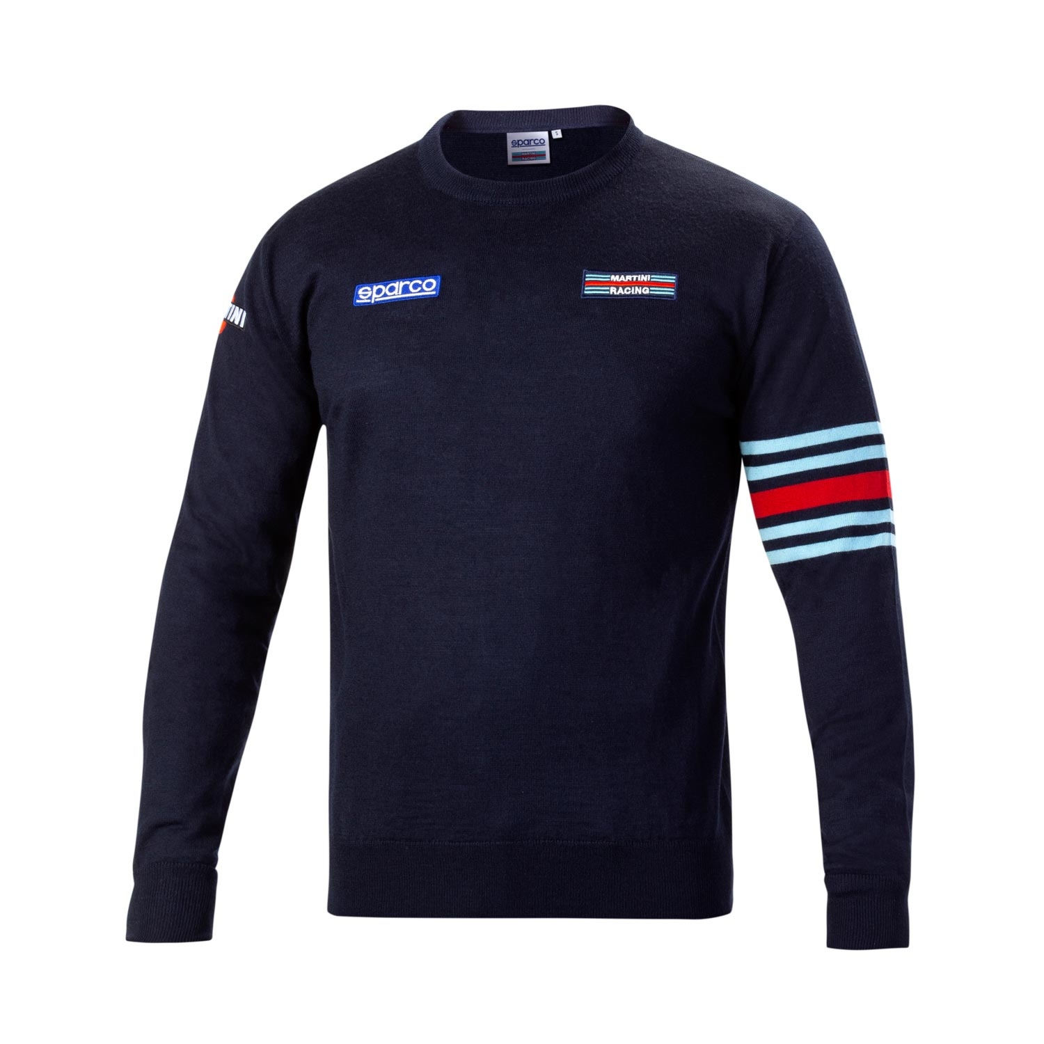 Bluza męska Crew Neck Martini Racing Sparco granatowa