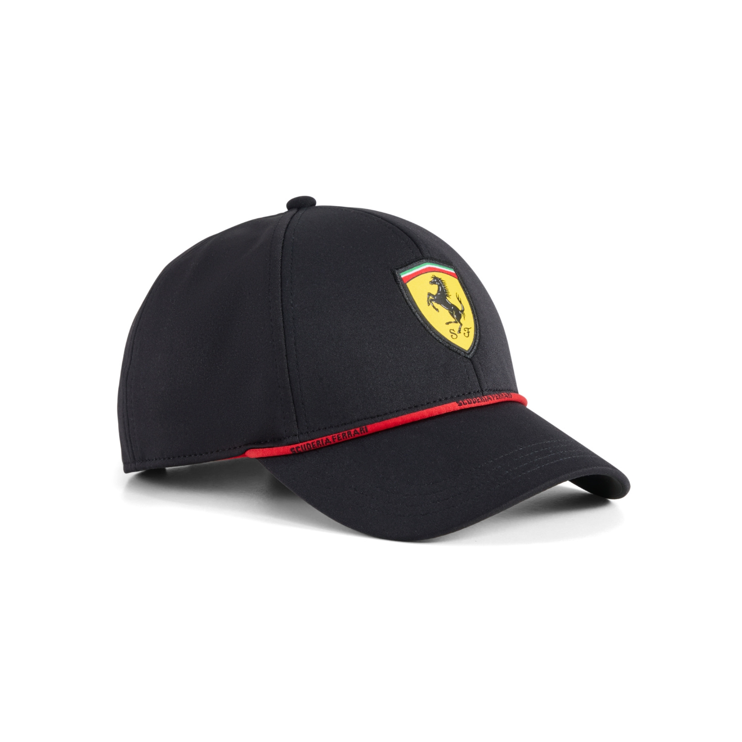 Czapka baseballowa dziecięca czarna Classic Scuderia Ferrari F1 2026