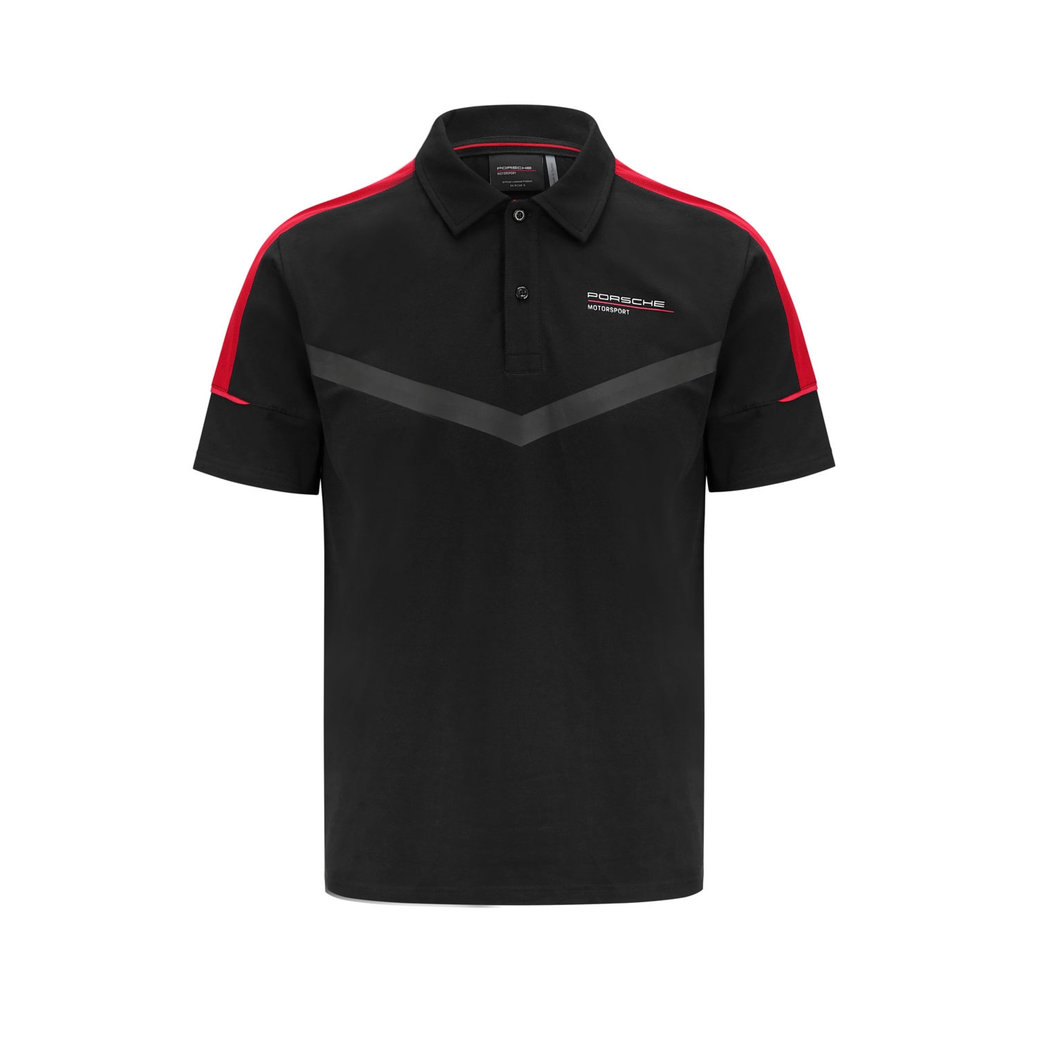 Koszulka polo Logo Porsche Motorsport czarna