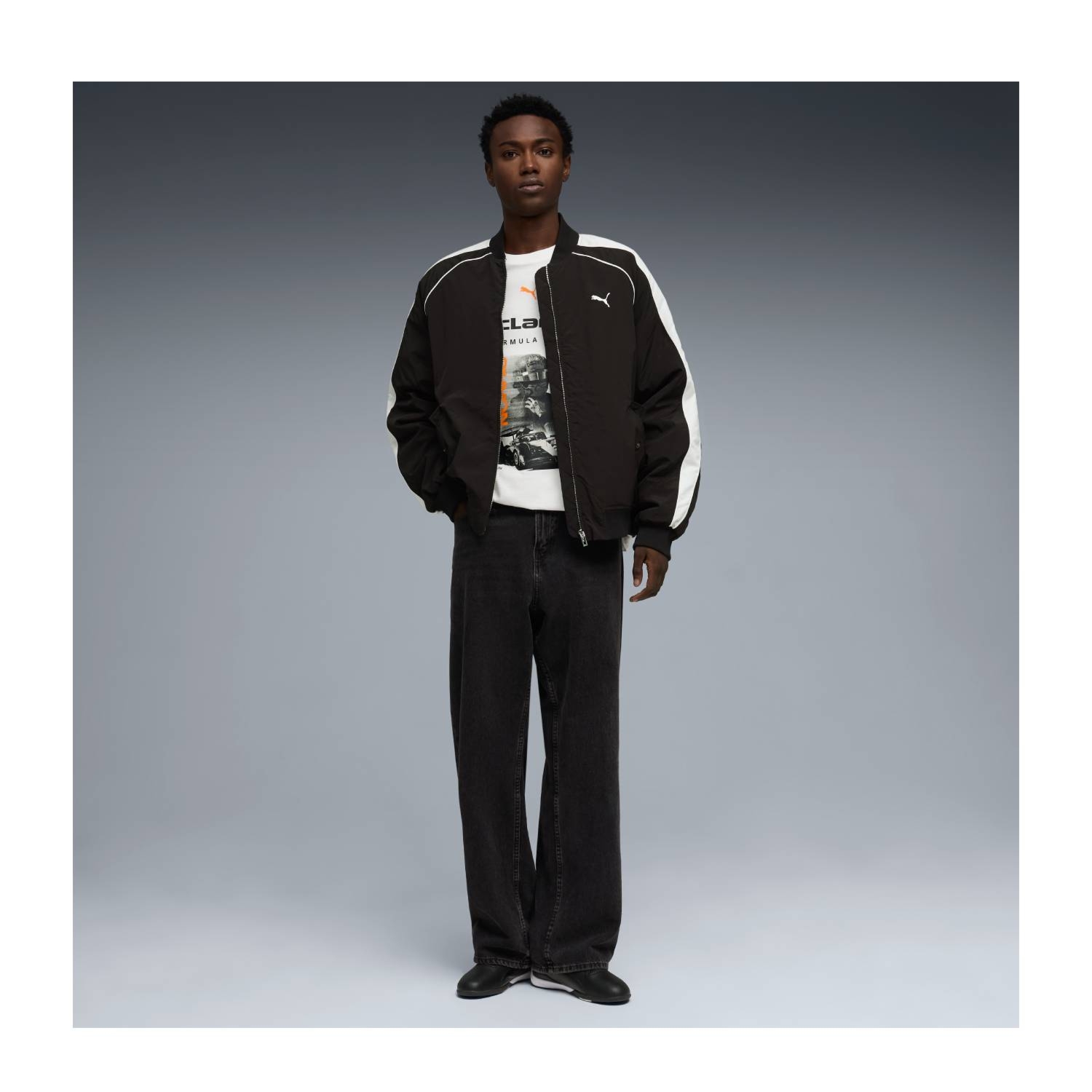 Koszulka t-shirt męska biała Lando Norris McLaren F1 2026