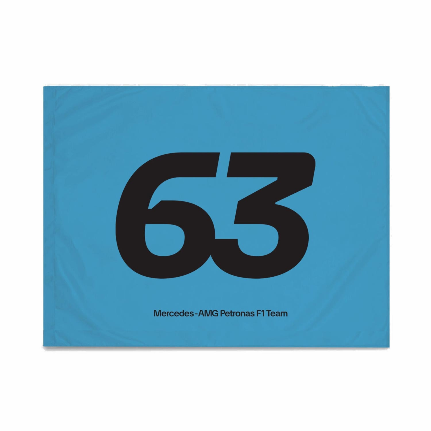 Flaga George Russell Mercedes AMG F1 2024