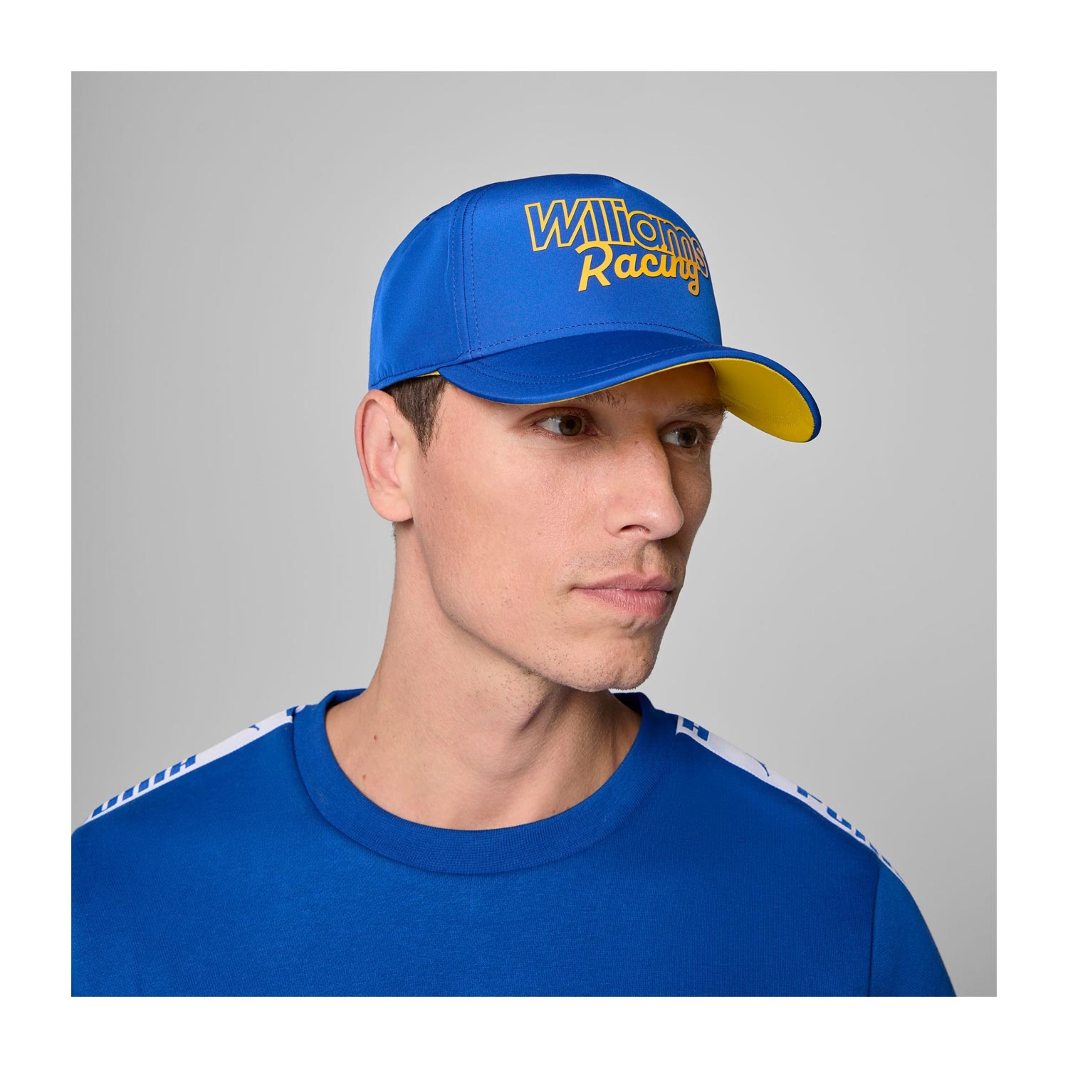 Czapka baseballowa męska trucker Pitlane niebieska Williams Racing 2025