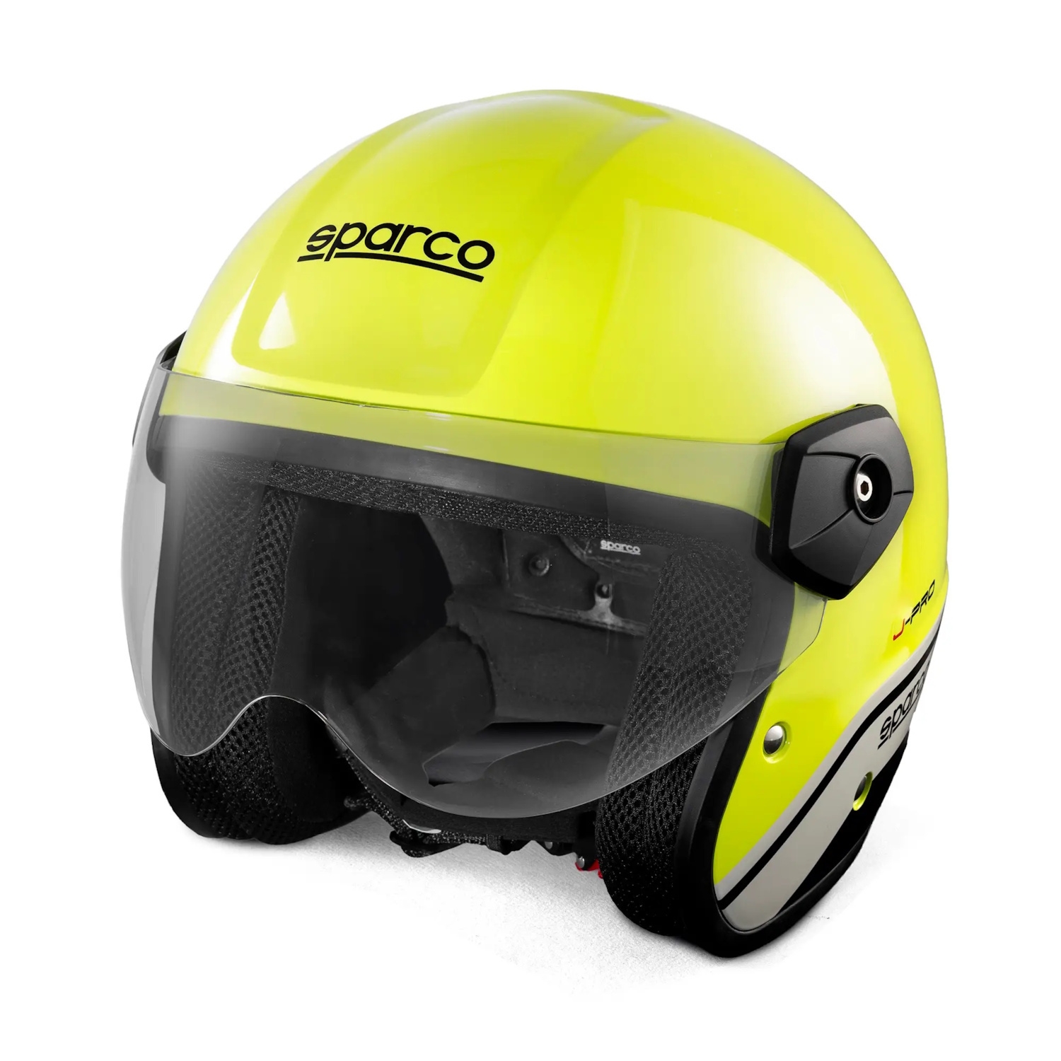 Kask rajdowy Sparco J-PRO żółto-szary