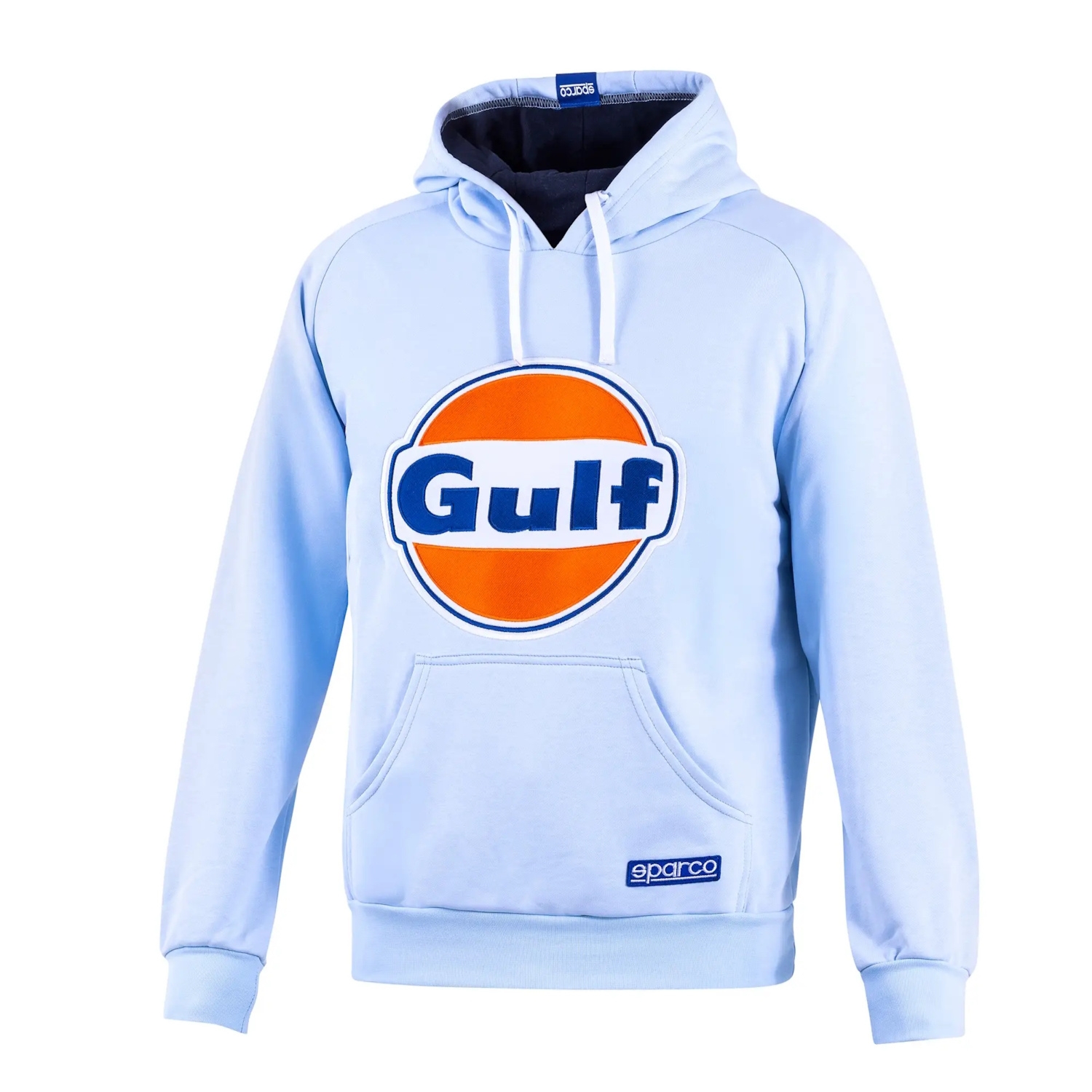 Bluza męska z kapturem Sparco GULF błękitna