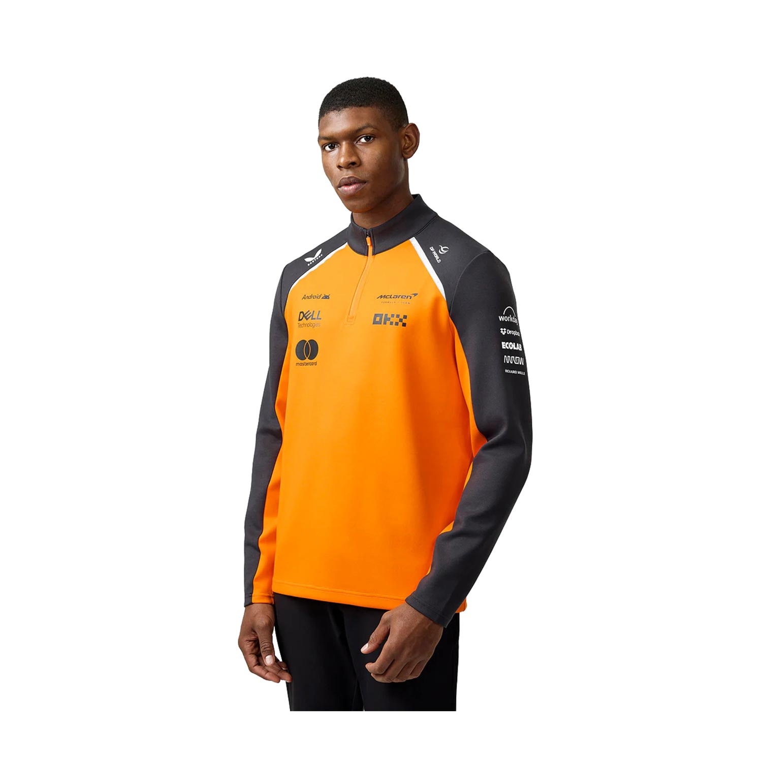 Bluza męska 1/4 Zip Team McLaren F1 2025