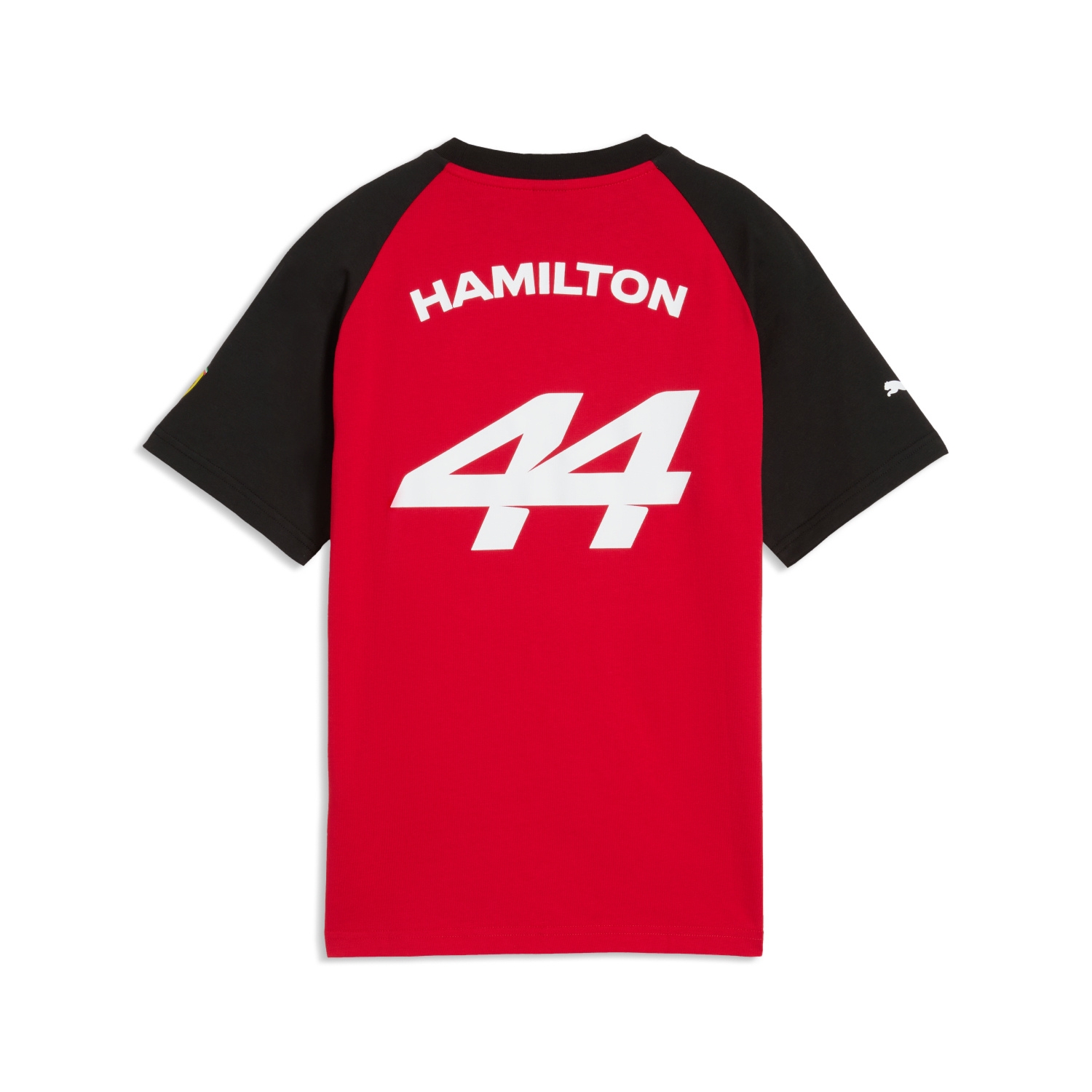 Koszulka T-shirt dziecięca czerwona Hamilton Graphic Scuderia Ferrari F1 2026