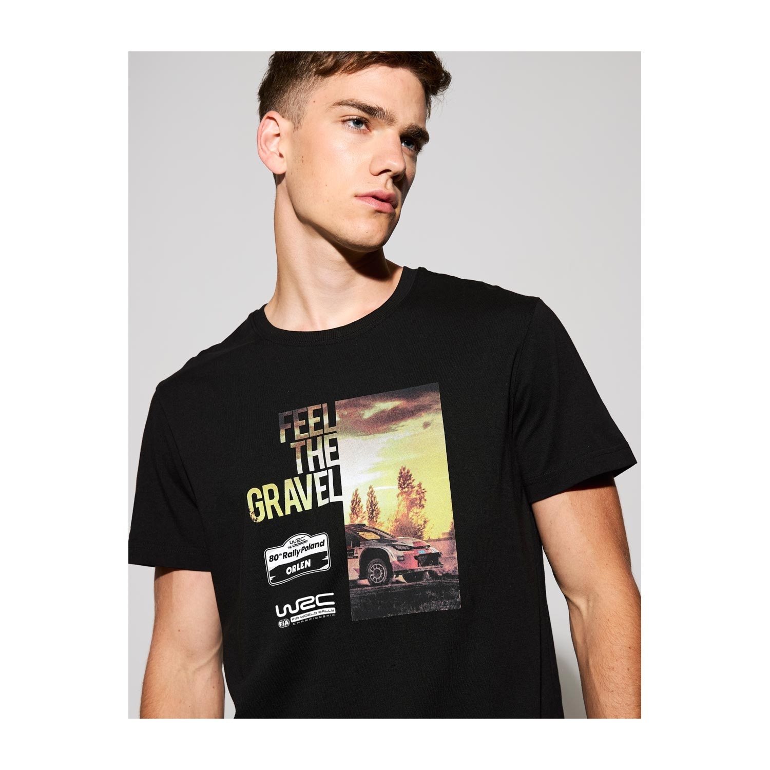 Koszulka t-shirt męska Sunset Rally Poland WRC