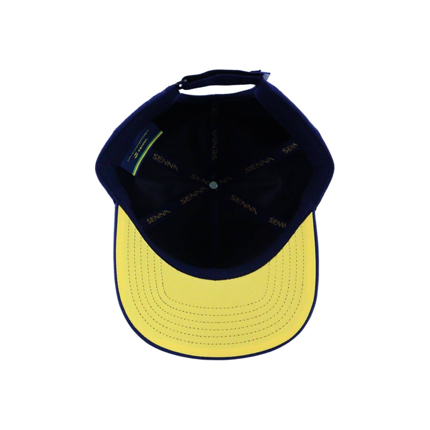 Czapka baseballowa Leisure granatowa Ayrton Senna 2025