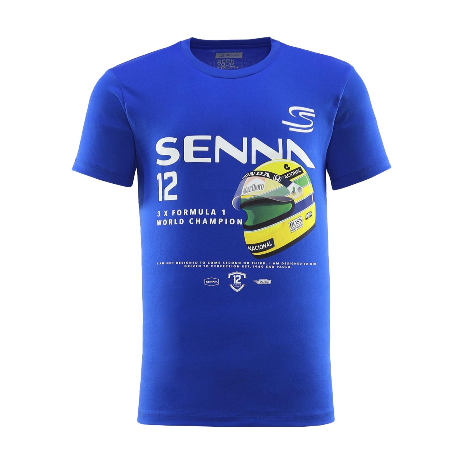 Koszulka t-shirt męska Helmet Graphic Senna 2025