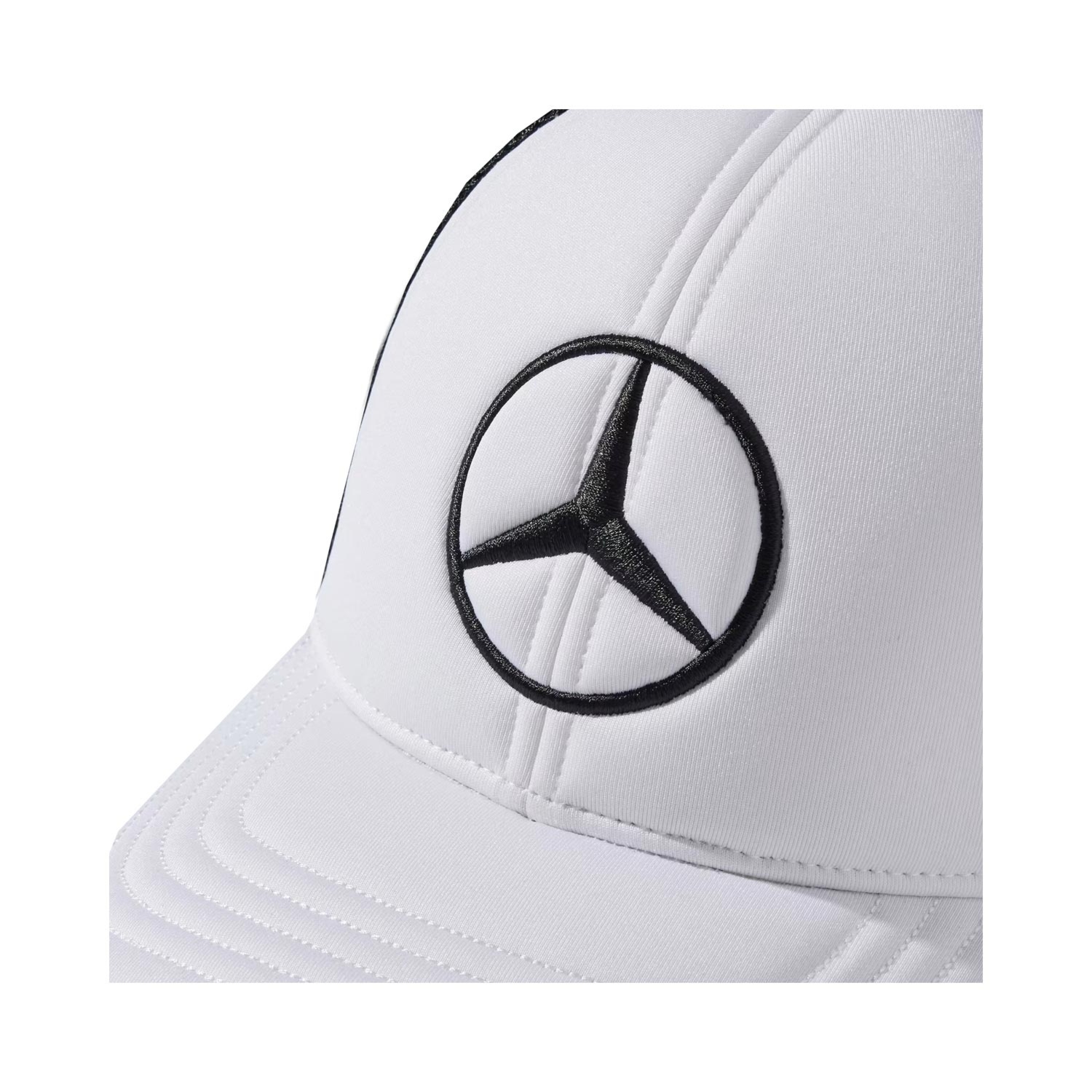 Czapka męska baseballowa biała Star Trucker Mercedes AMG F1 2025