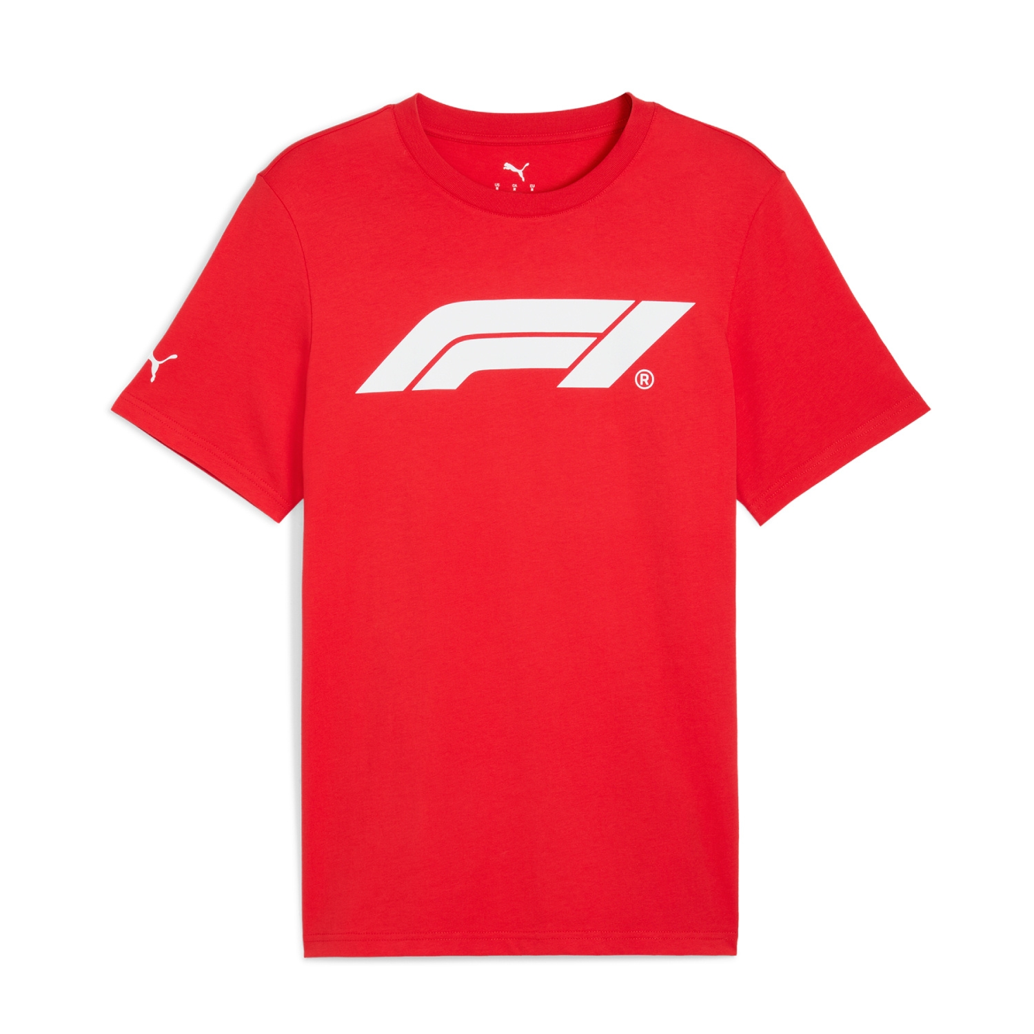 Koszulka T-shirt męska Logo czerwona Formula 1 2026