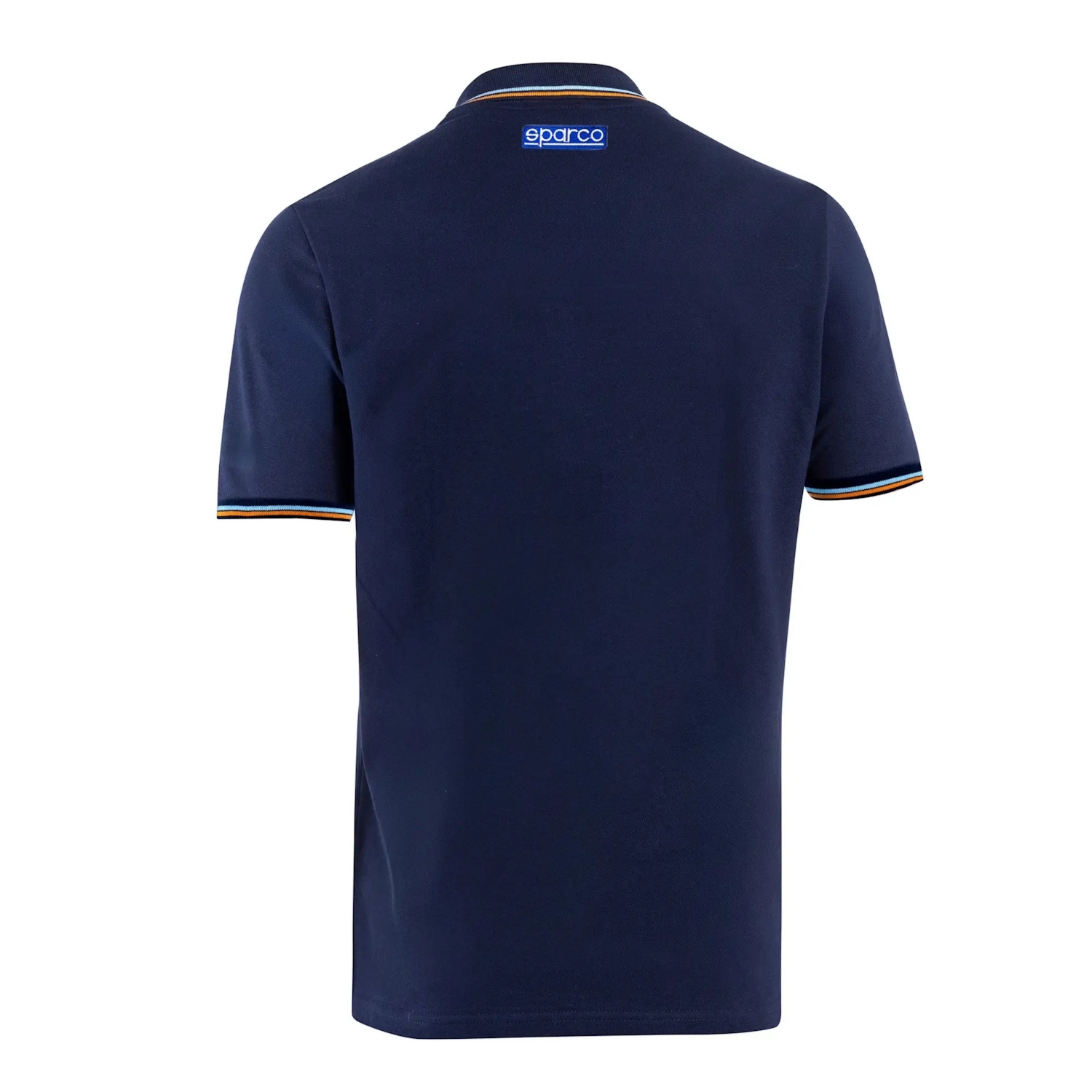 Koszulka polo męska Sparco GULF pocket navy blue