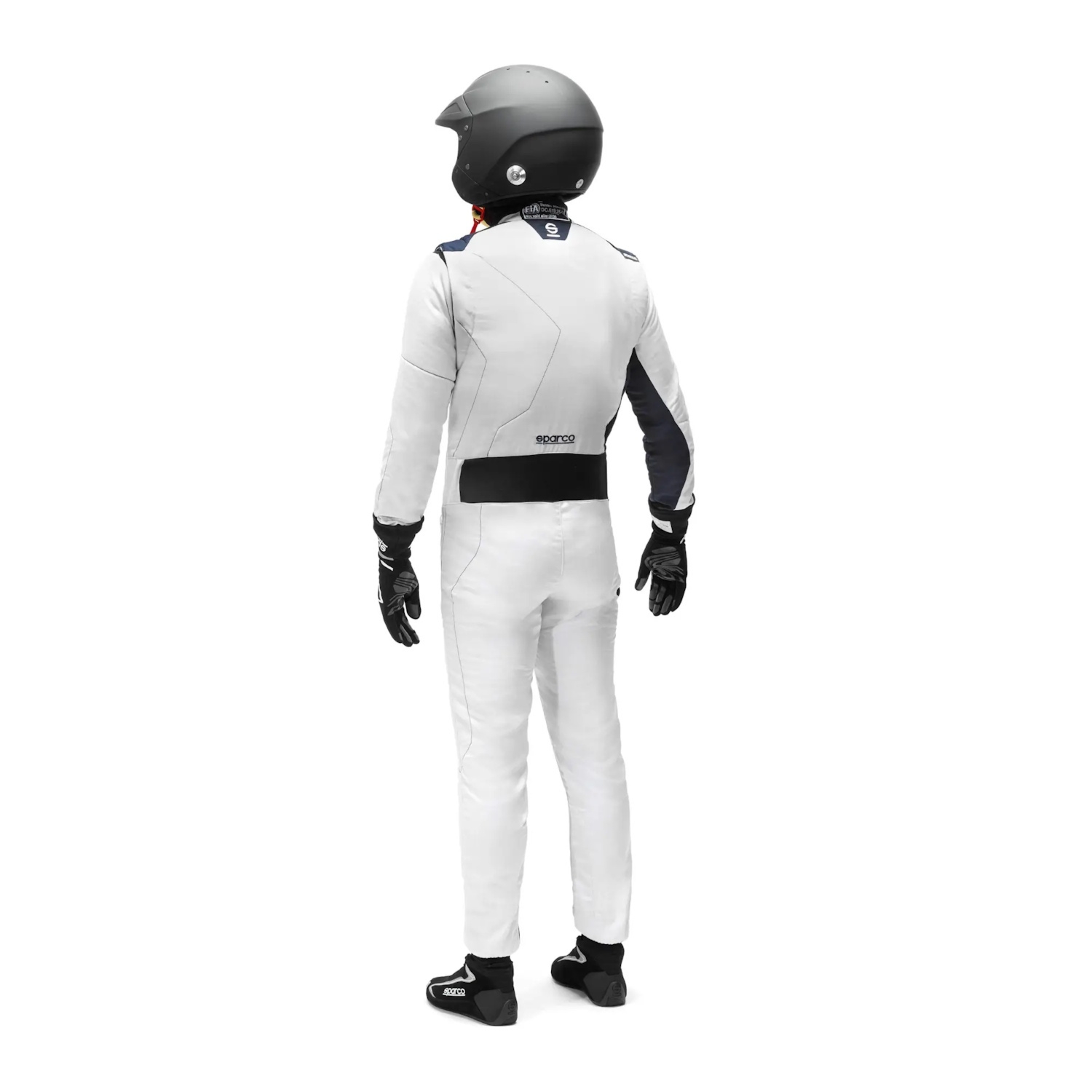Kombinezon wyścigowy Sparco SPRINT Advanced Asymetrical srebrny(FIA)
