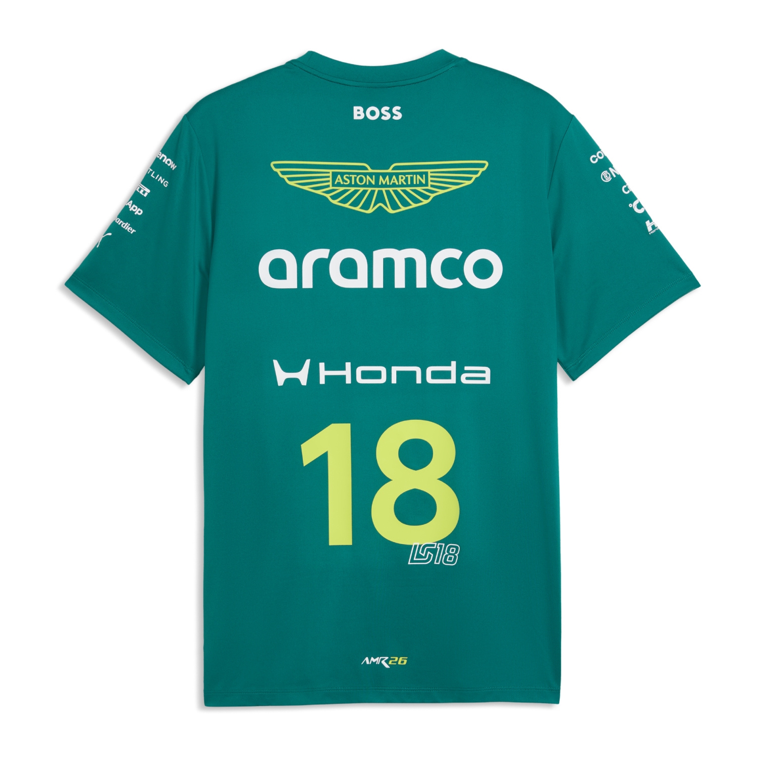 Koszulka t-shirt męska Stroll Team Aston Martin F1 2026