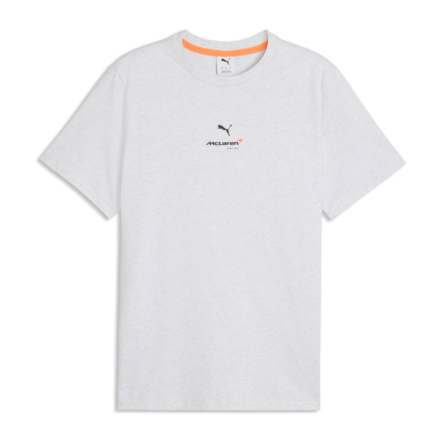Koszulka t-shirt męska biała Small Logo McLaren F1 2026