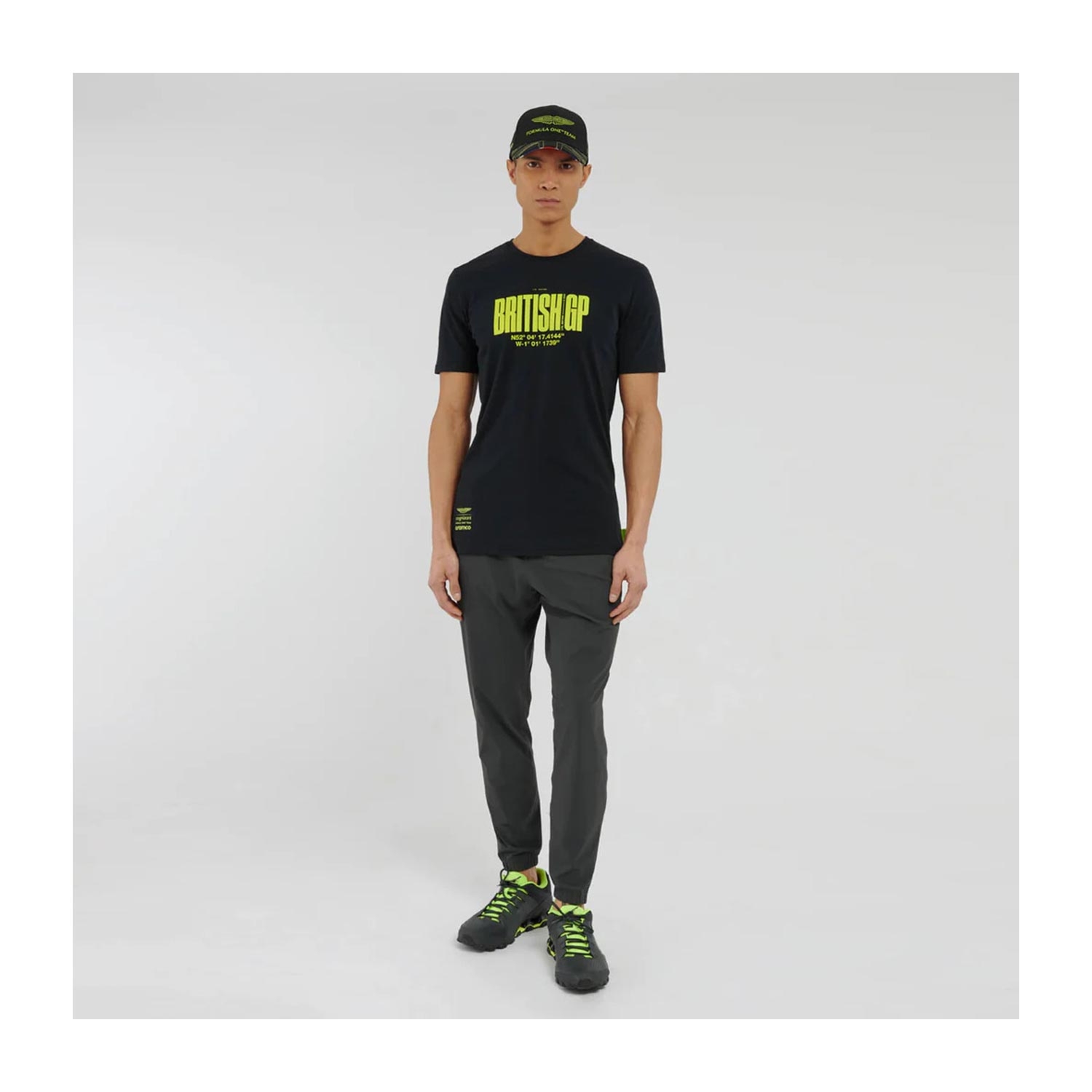 Koszulka t-shirt męska Silverstone Aston Martin F1