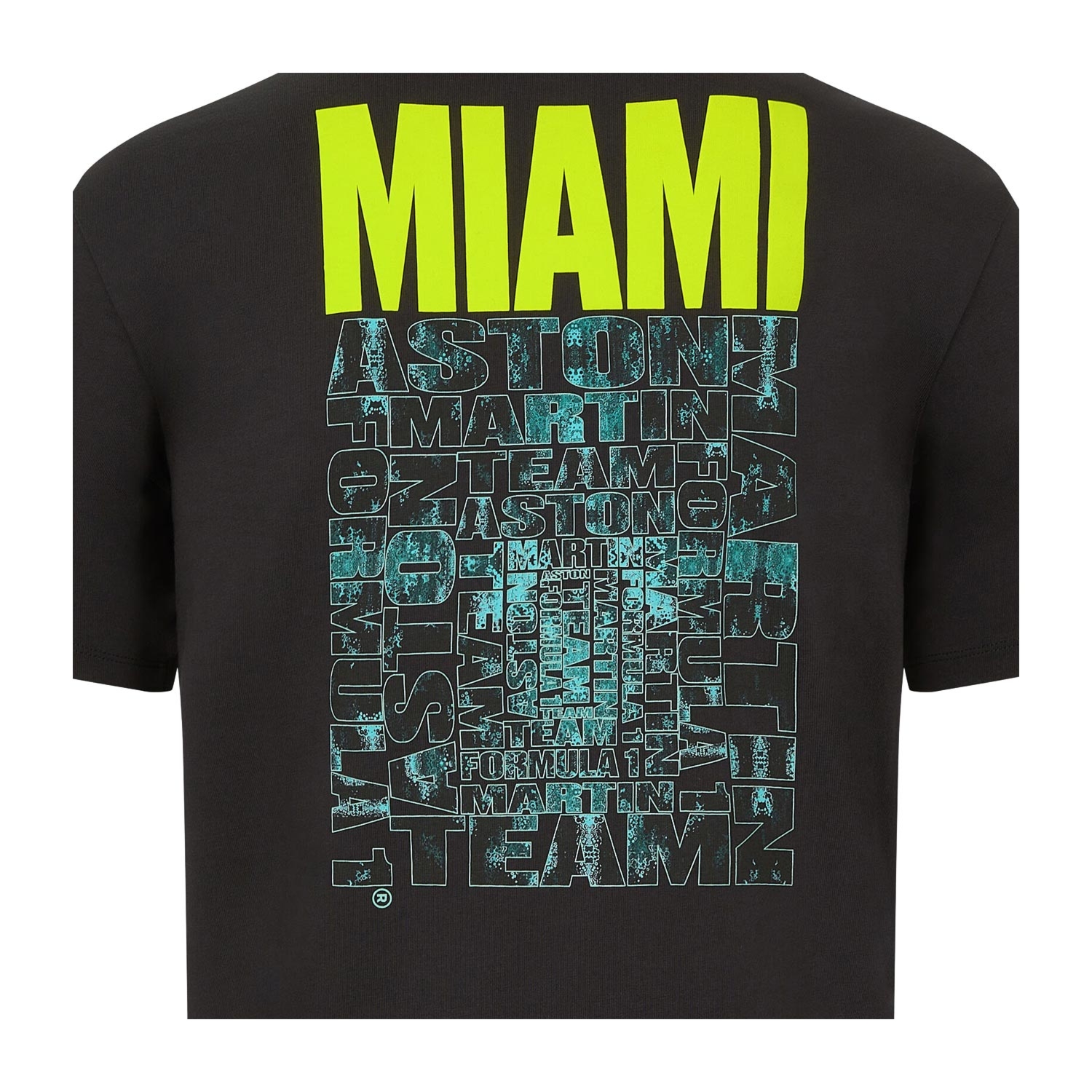 Koszulka t-shirt męska Midnight Miami Aston Martin F1 2024