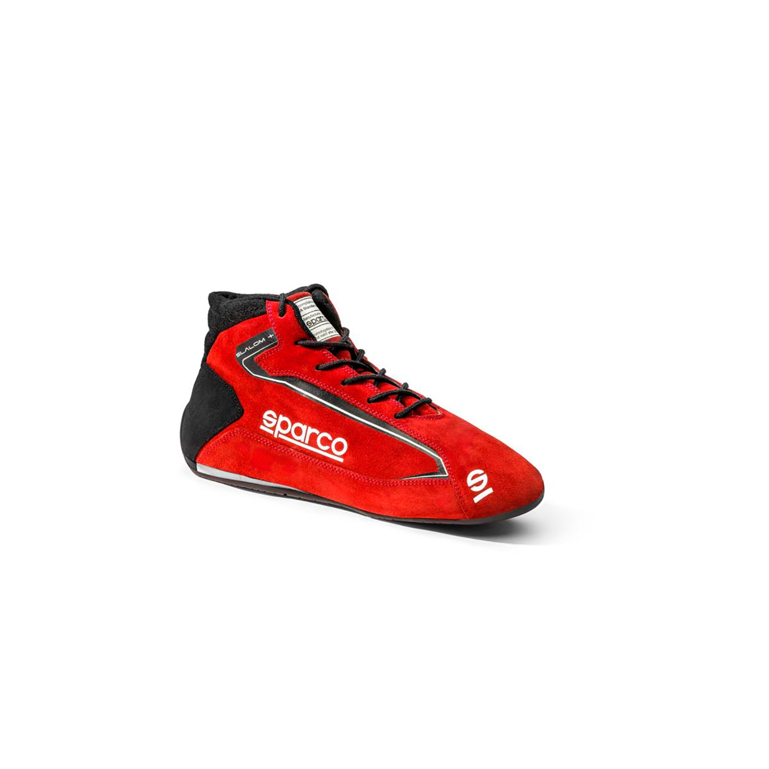 Buty rajdowe Sparco SLALOM+ MY25 czerwone (homologacja FIA)