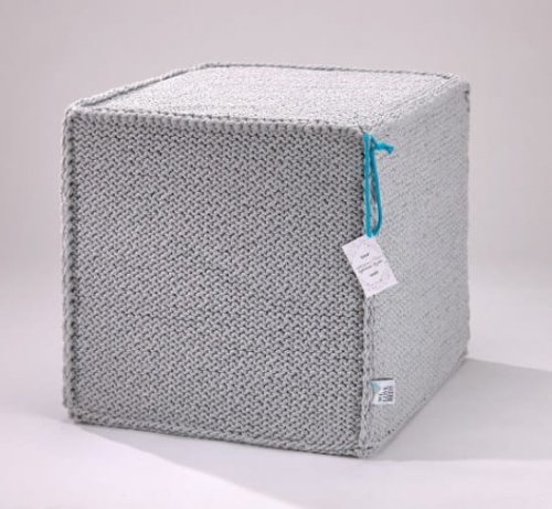 Фото - Пуф / банкетка We love beds Puf do siedzenia Beauty Cube grey