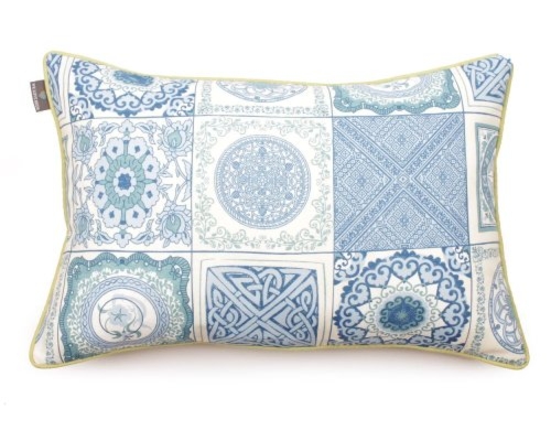 Poszewka dekoracyjna Spain Mosaic Blue 40x60 cm
