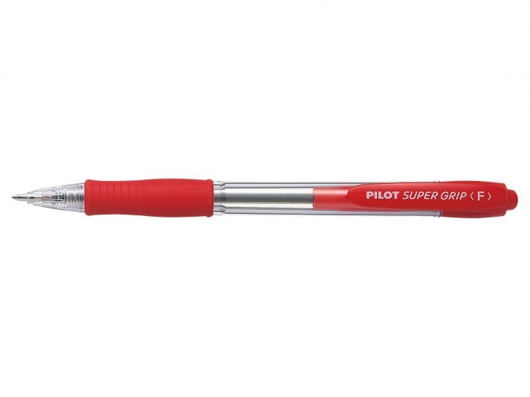 Фото - Ручка Pilot Długopis olejowy  Super Grip - czerwony 