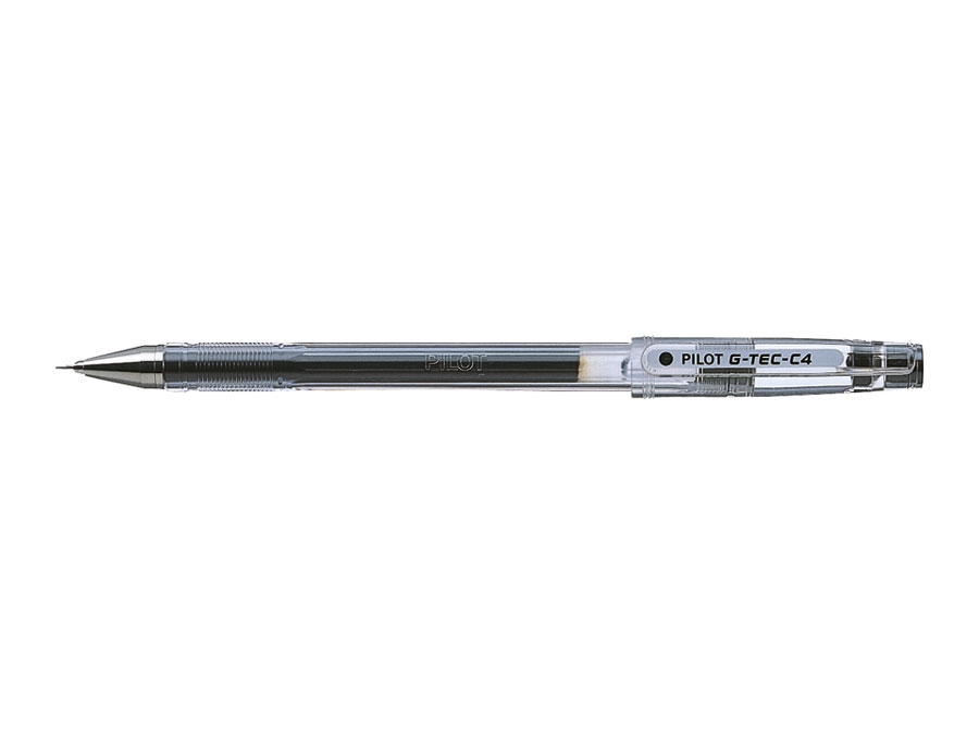 Фото - Ручка Pilot Długopis żelowy  G-TEC-C 4 Hi-Tecpoint - czarny 