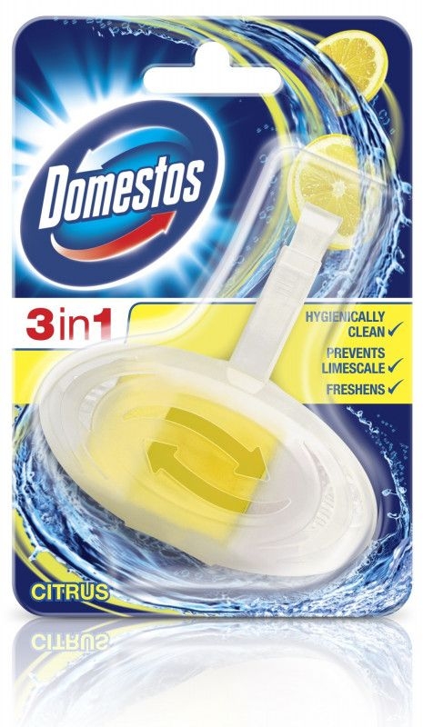 Фото - Інша побутова хімія Unilever Kostka zapachowa do toalet Domestos 3w1 - Lime - 40g 