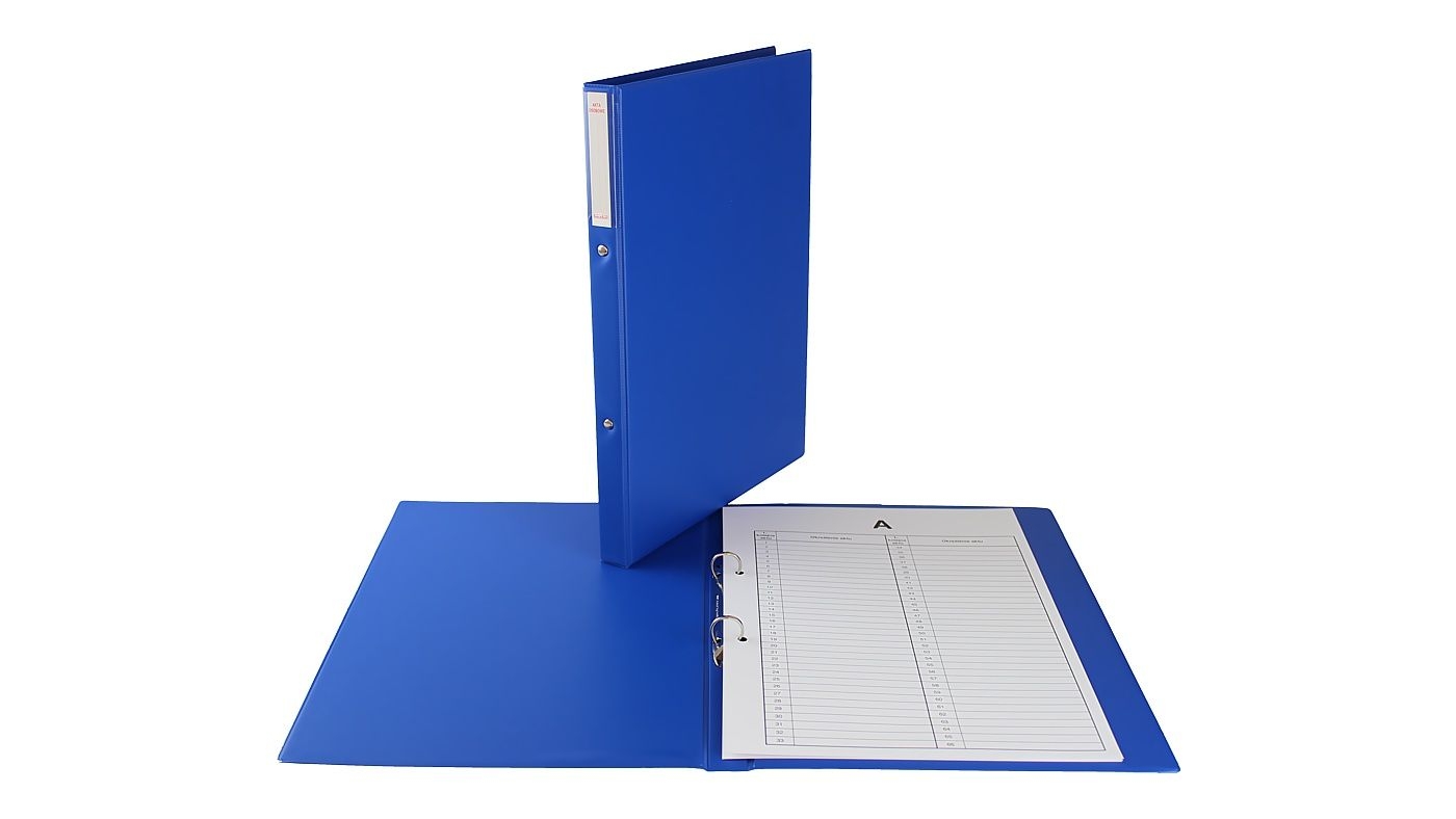 Zdjęcia - Teczka / pudełko Biurfol Teczka na akta osobowe  2R - 2cm - niebieska 
