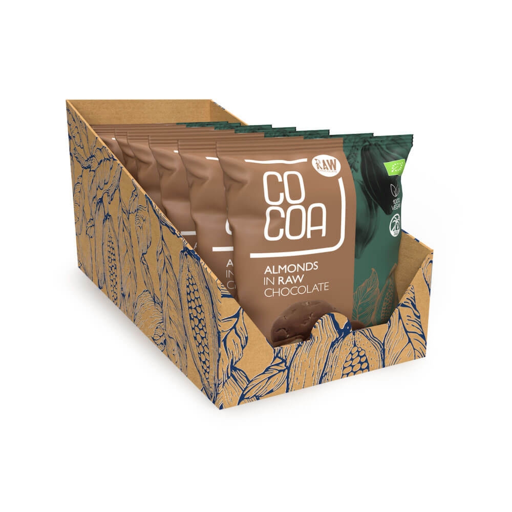 Migdały w czekoladzie ciemnej x7