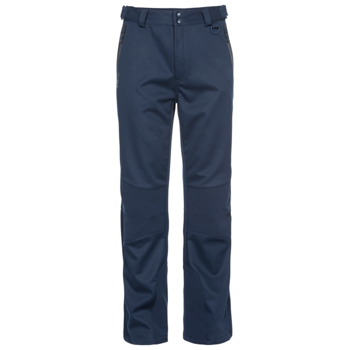 Spodnie trekkingowe softshell męskie holloway dlx trespass navy - l
