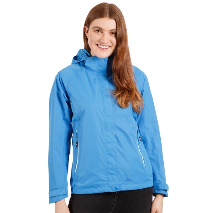 Kurtka przeciwdeszczowa damska review tp50 trespass vibrant blue - s