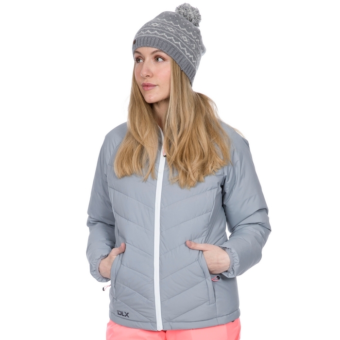 Kurtka puchowa damska sondra dlx trespass platinum - l