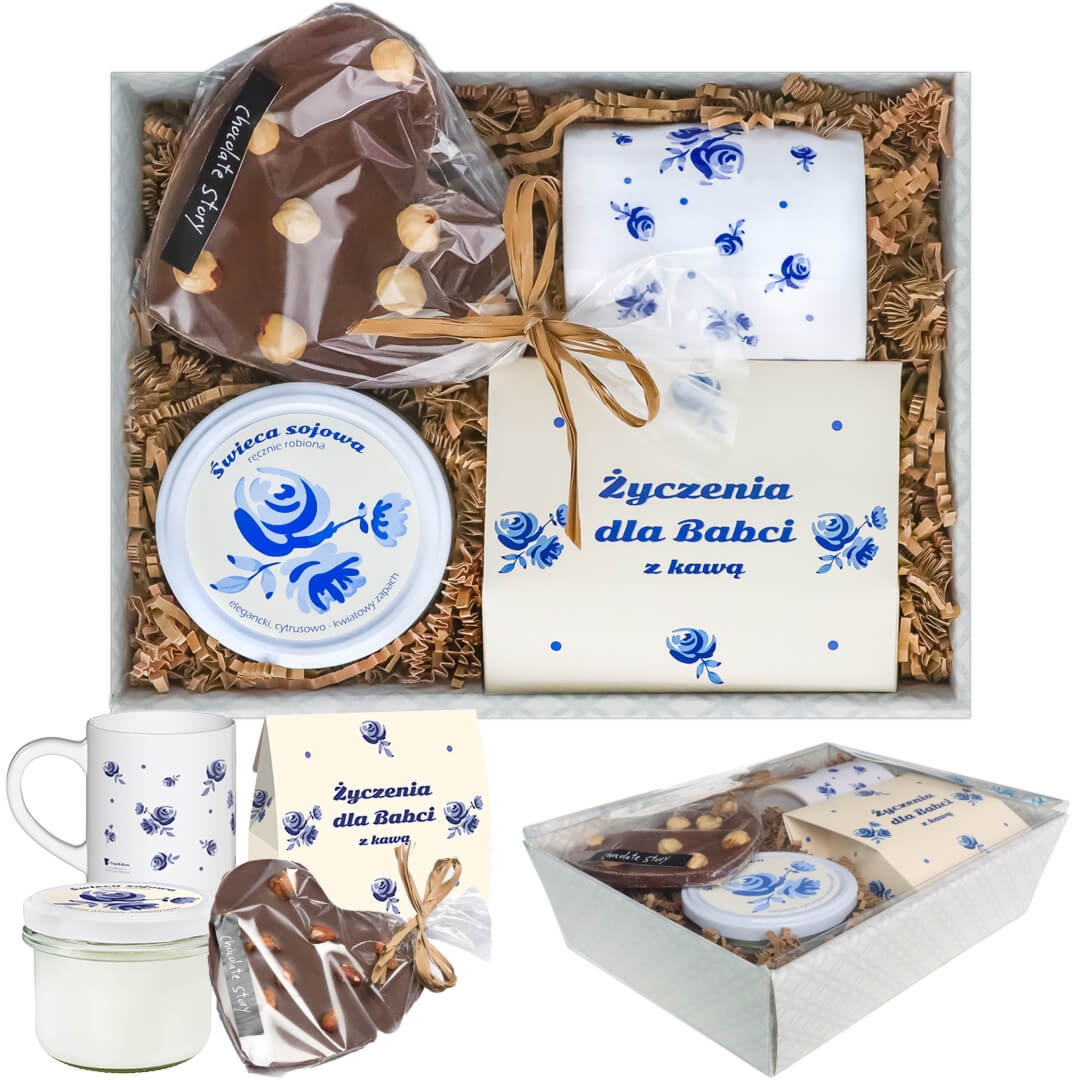 Zestaw prezentowy "Życzenia dla Babci” Kawa