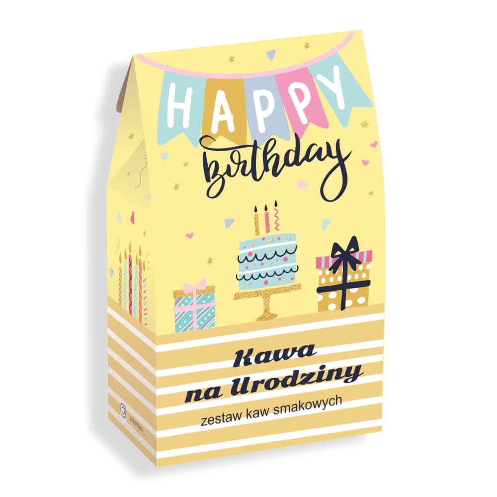 Zestaw prezentowy "Happy Birthday" Kawa 10szt.