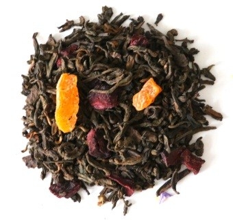 Liściasta herbata czerwona puerh AMARETTO morele czerwony burak 170g