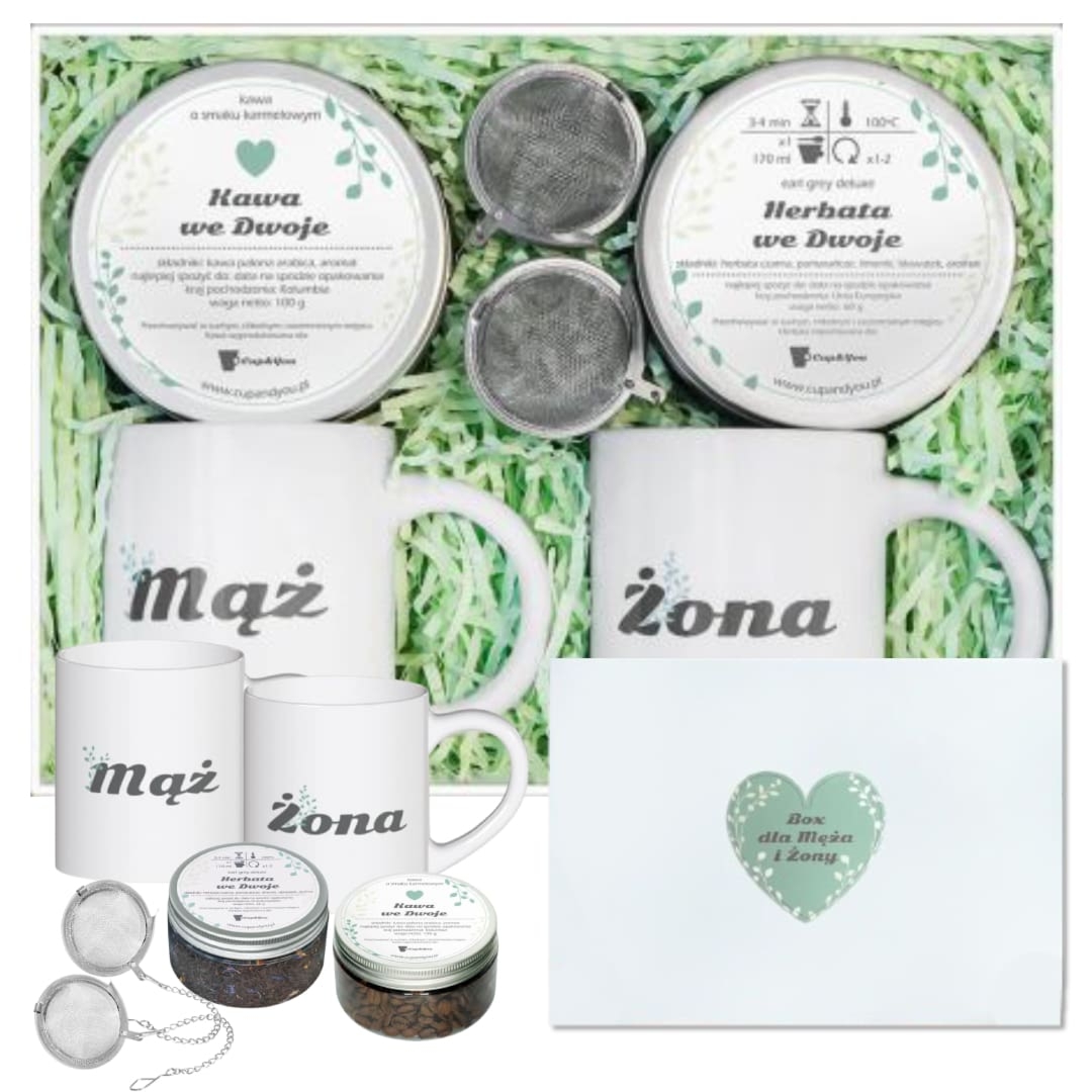 Zestaw prezentowy "Box dla Męża i Żony"