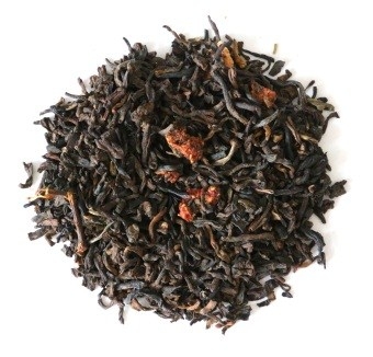 Liściasta herbata czerwona puerh TRUSKAWKOWY 170g