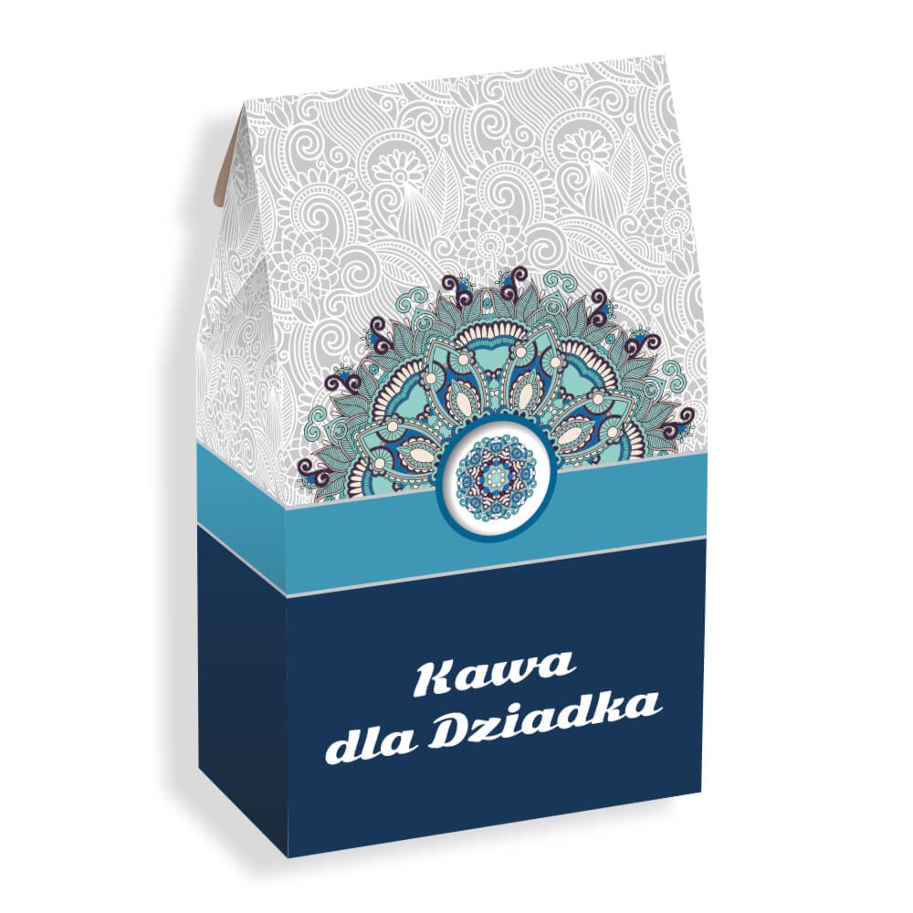Gotowy zestaw prezentowy „dla Dziadka“ kawa aromatyzowana PREMIUM mix różne smaki 10szt. prezent upominek na Dzień Dziadka dla seniora faceta emeryta