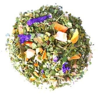 Herbata sypana Yerba Mate IQ liście kinkgo skórka pomarańczy 100g