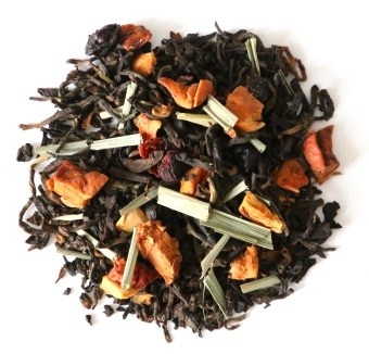 Liściasta herbata czerwona puerh FITNESS Cup&You dzika róża 170g