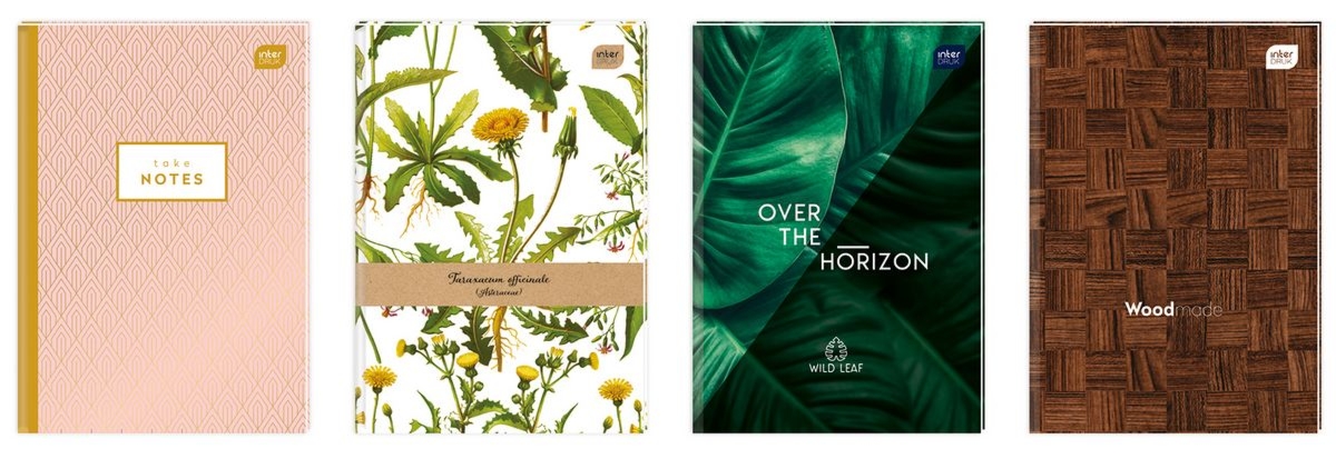 Brulion B5 160 kartek w kratkę półtwardy Interdruk